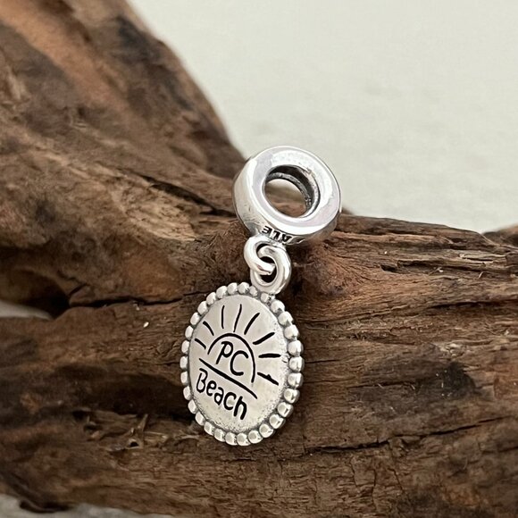 Pandora Florida Panama City Beach Sun S925 Silver Dangle Charm - Picture 4 of 4
